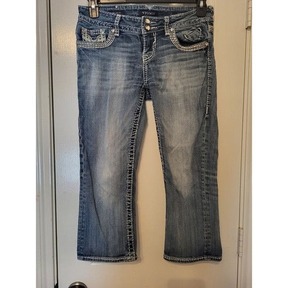 Vigoss Capri Jeans Size 7/8 - Picture 1 of 9